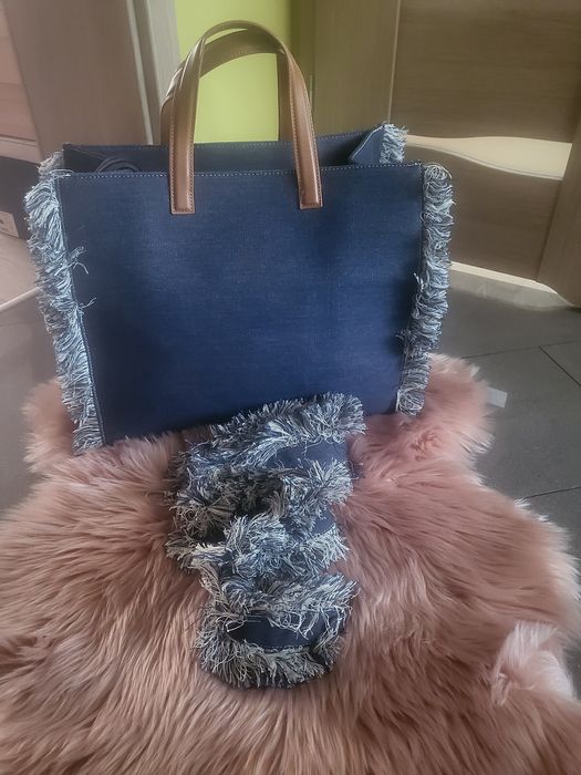 Nowa pojemna duża torebka shopper
