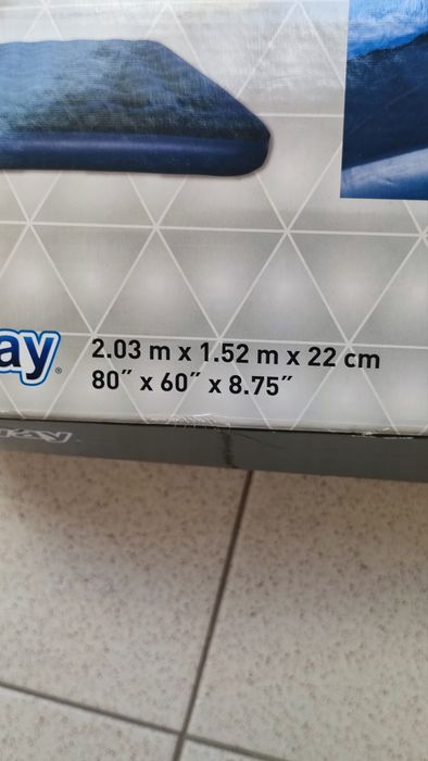Colchão de ar Bestway 203 x 152 x 22 cm