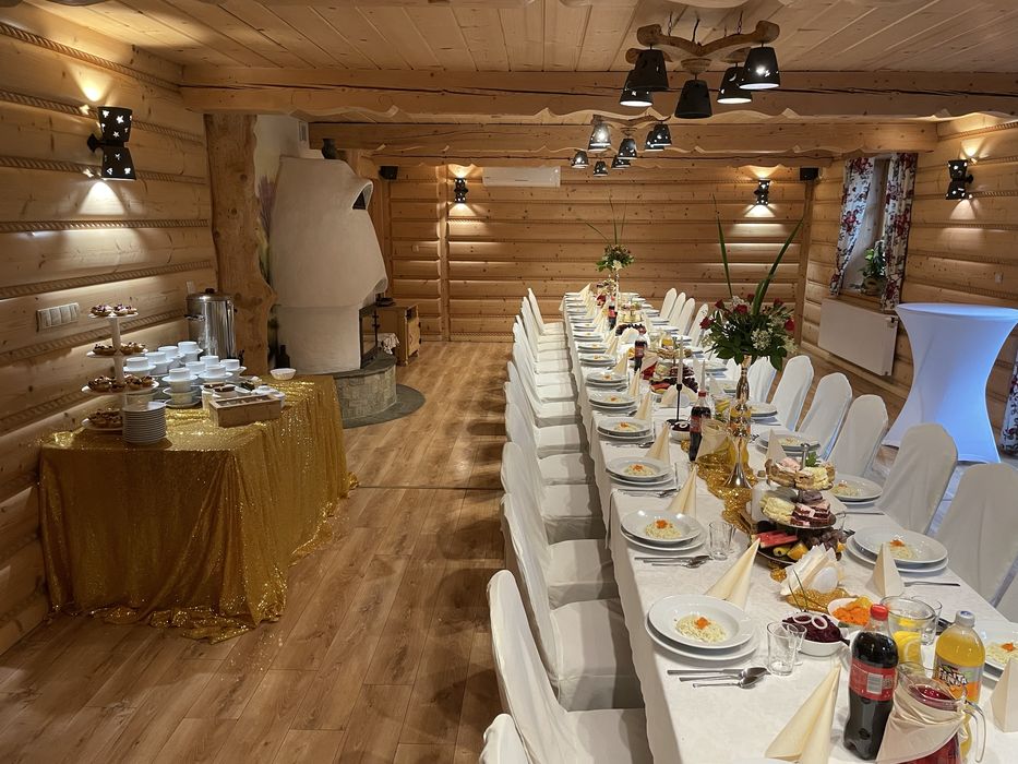 Agroturystyka na Święta    8 pokoi     22 osoby      duza sala wystrój