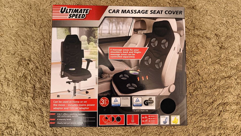 Mata masująca z funkcją grzania Ultimate Speed