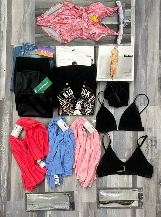 Zestaw 16 ubrań damskich tylko nowych z metkami
