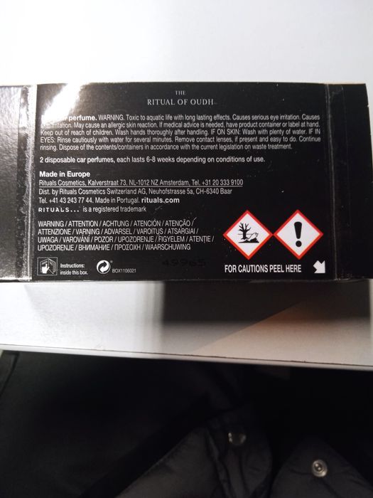 Fragrâncias Rituals