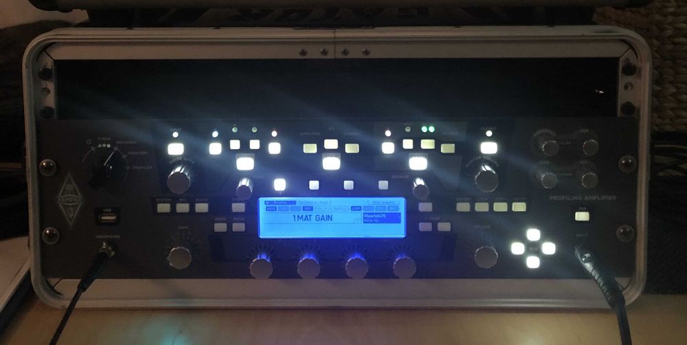 KEMPER Profiler Power Rack + sterownik MIDI EM Custom + case