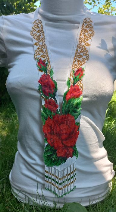 Гердан "Весільні троянди "