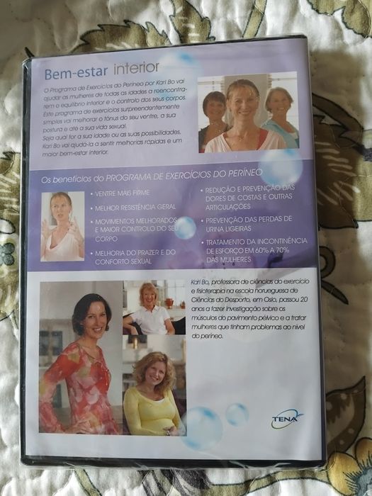 Programa de exercícios do perineo DVD (selado)