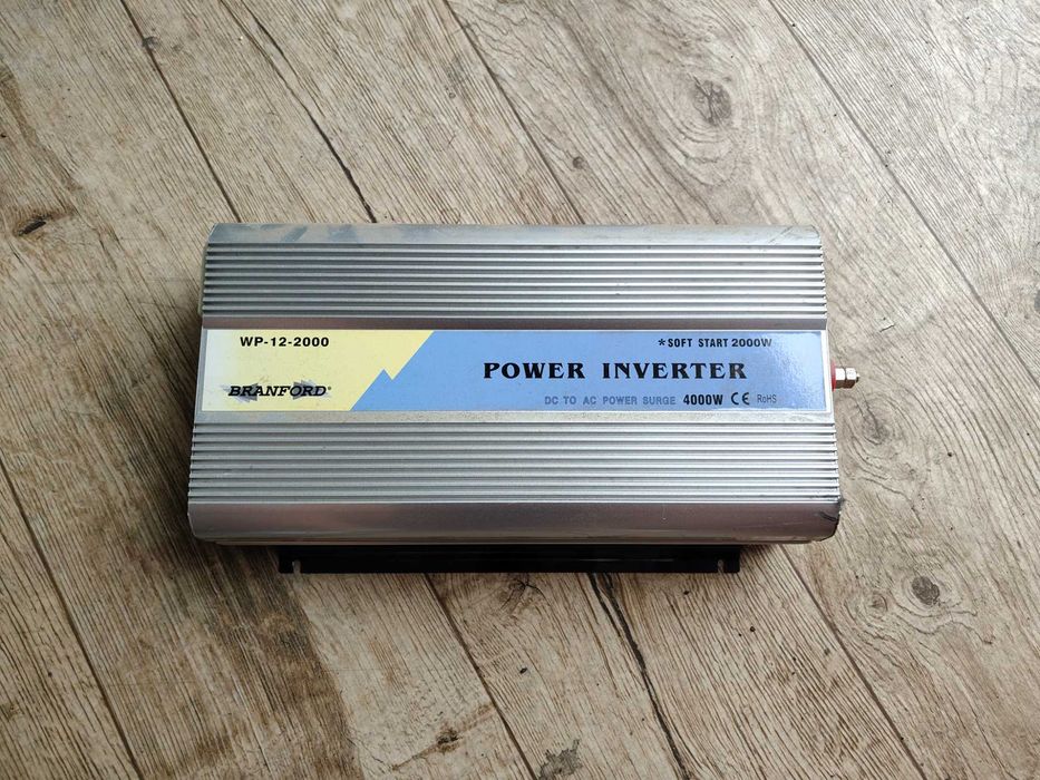 Przetwornica BRANFORD 2000 W 12 V do 230 V