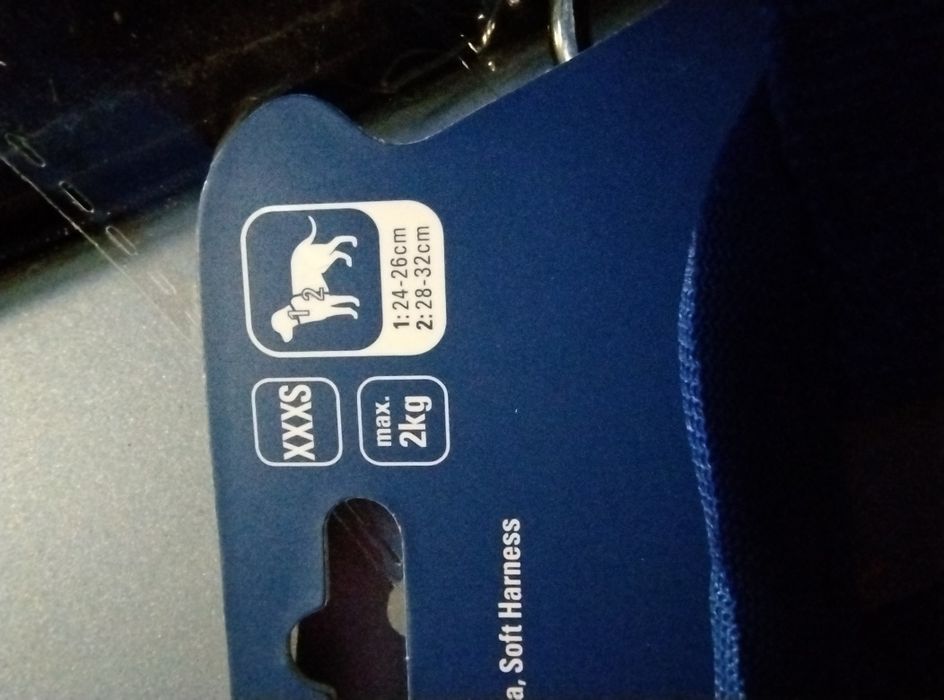 Szelki dla zwierząt XXS dla pieska kotka królika itp