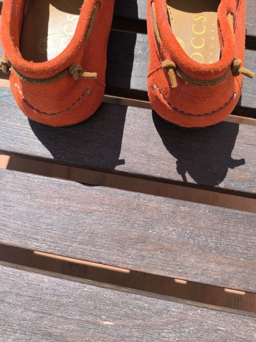 Sapatos Moccs pele 43