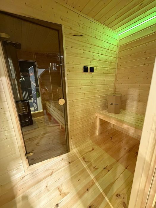 Sauna w zestawie z wanna spa Christi SPA