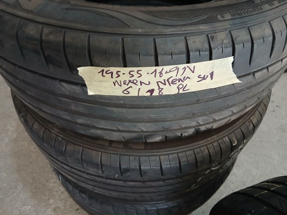 Pneus 195/55R16 seminovos