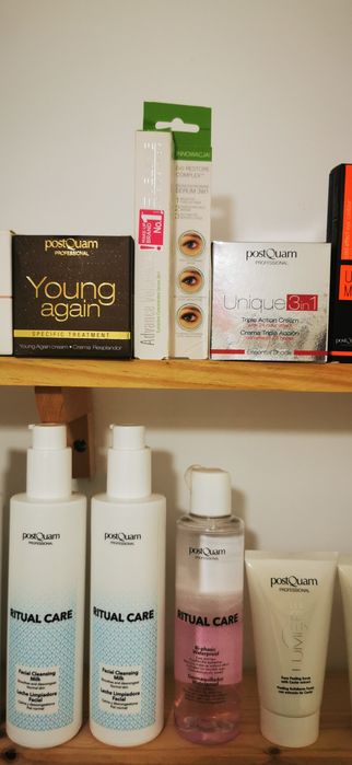 Cosméticos PROFISSIONAIS NOVOS de Rosto, Corpo e Cabelo. DESCONTOS 50%