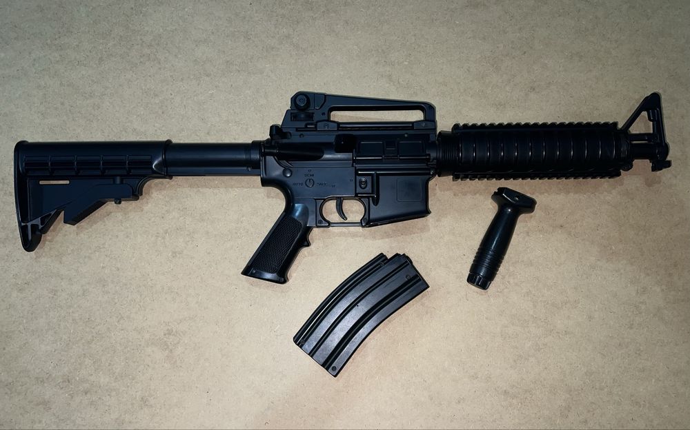 M4 arma air soft semi automatica e automatica