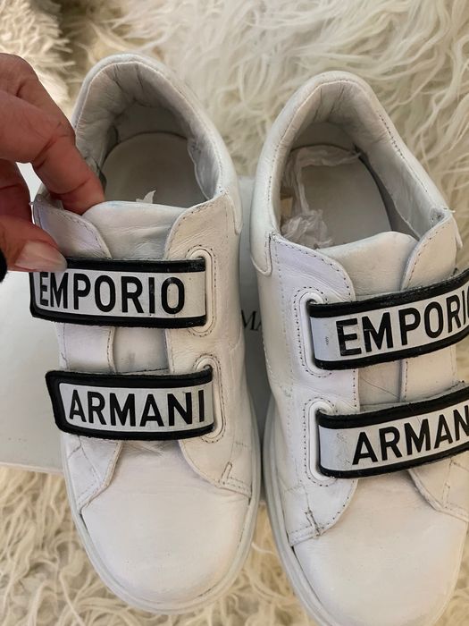 Sapatilhas Empório Armani em  pele .