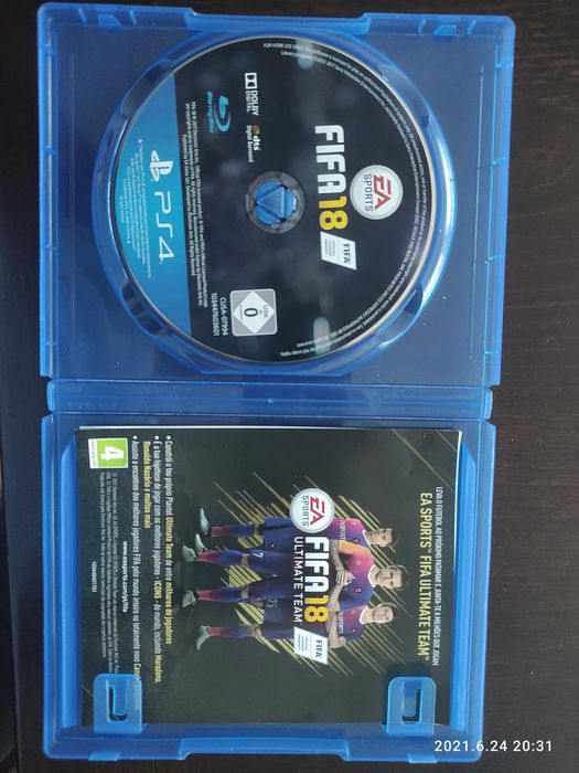 Jogo PS4 FIFA 18