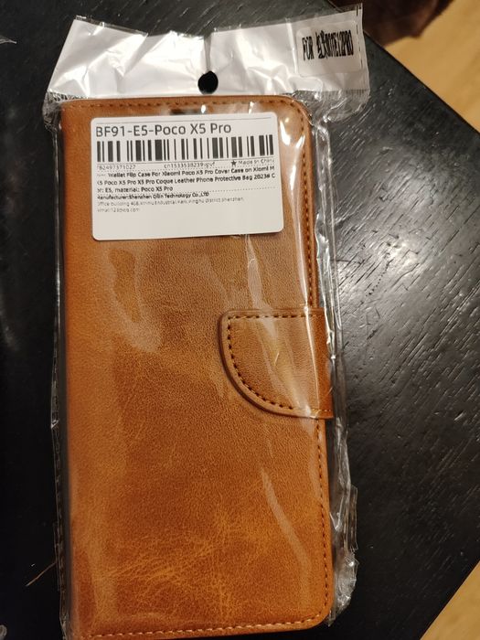 Etui zamykane Poco X5/ Note12