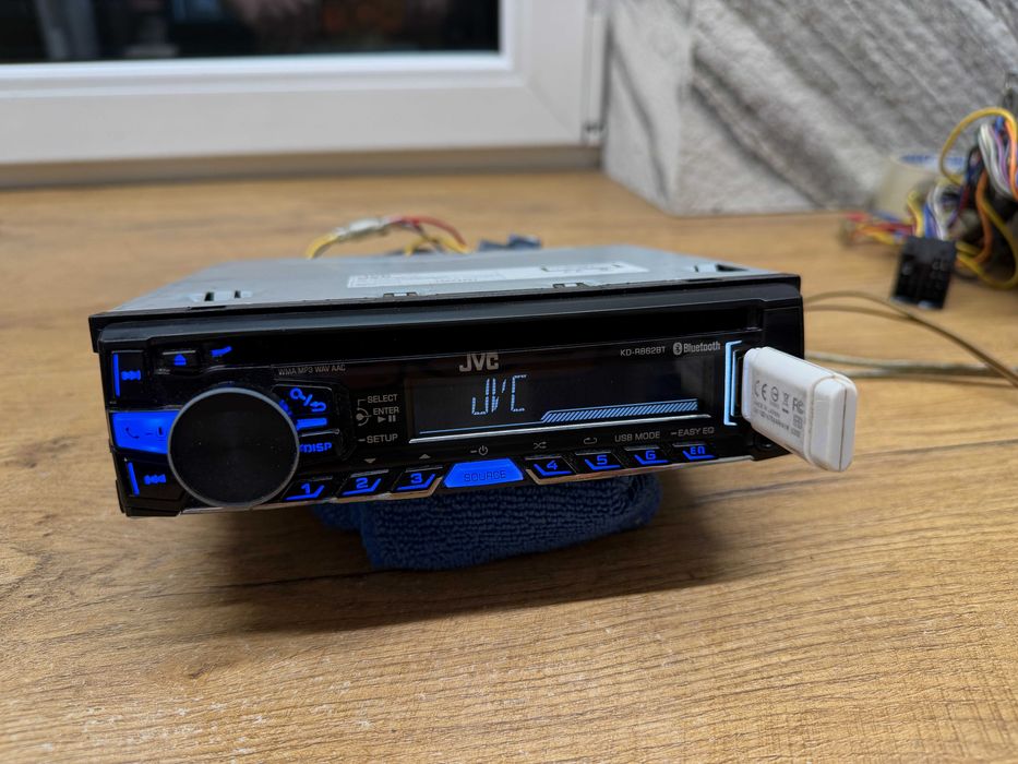 radio samochodowe JVC KD-R862BT