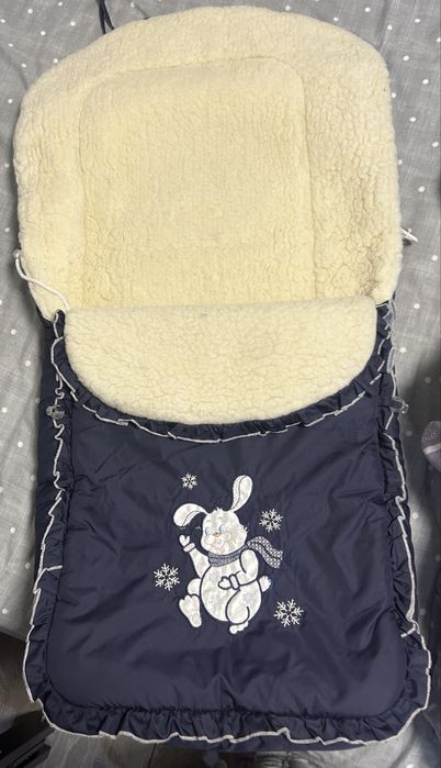 Зимовий конверт у коляску