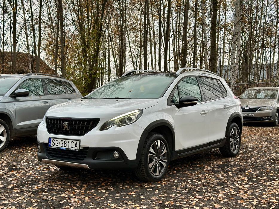 Peugeot 2008 1.2PB 2016r. Polski SALON Panorama Klima Kamera Czujniki