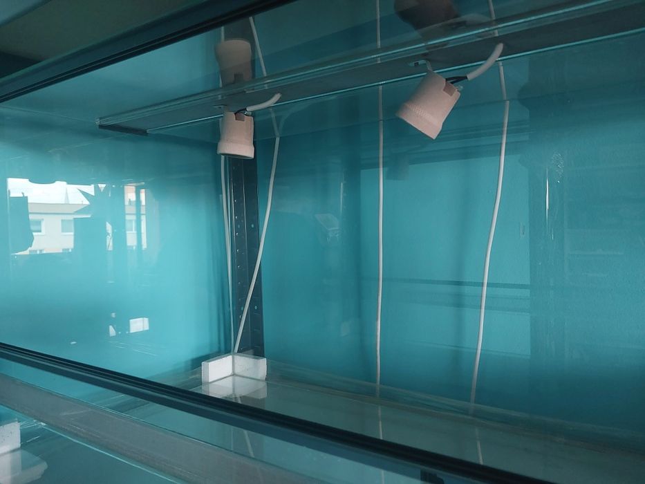 Terrarium szklane 80x40x40