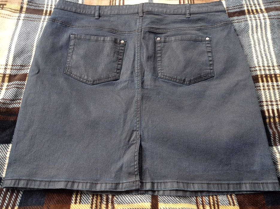 Юбка джинсовая р.54