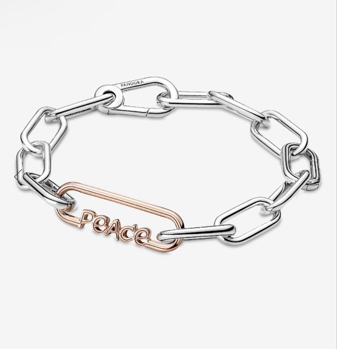 Pandora Me zawieszka wisiorek peace rose gold