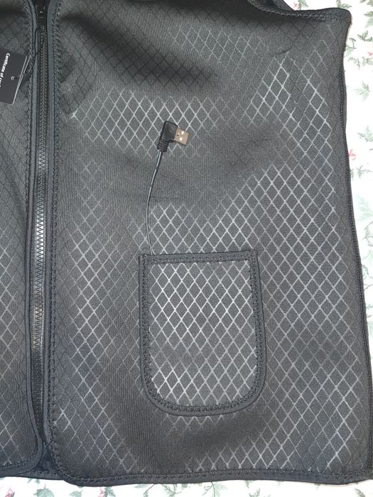 Kamizelka podgrzewana z powerbank