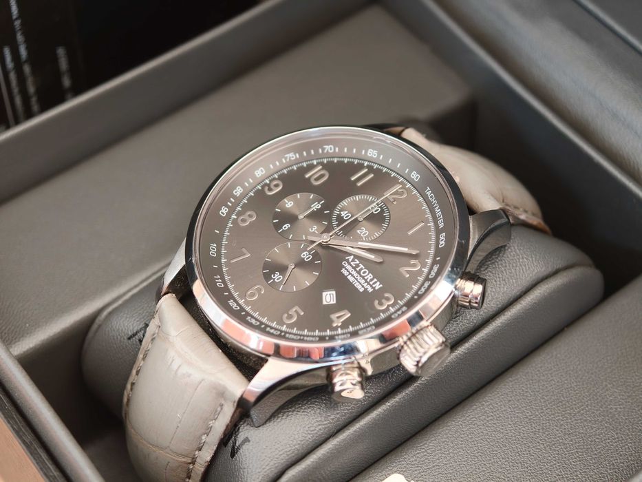 Zegarek Aztorin A044.G180 - Szkło szafirowe - Toruń