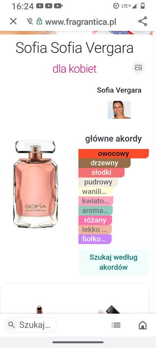 Dwie sztuki perfum Sofia vergara już UNIKAT
