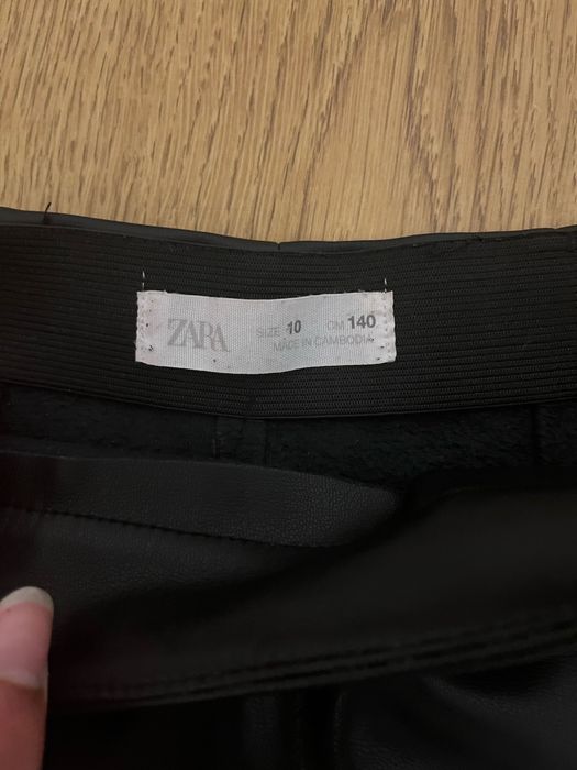 Saia e short preto Zara menina