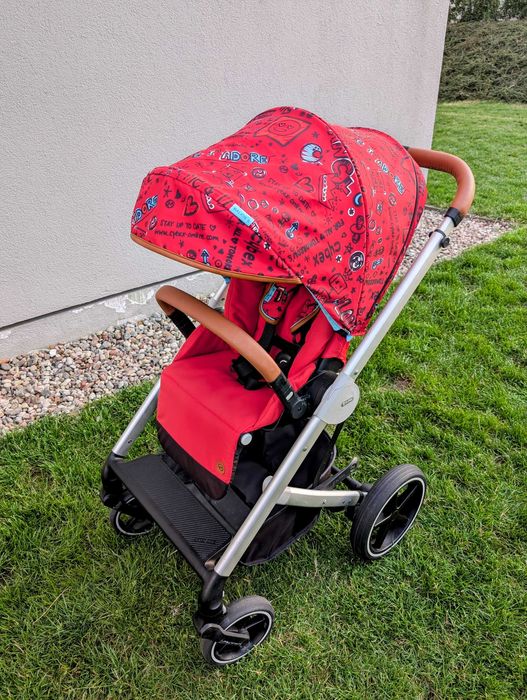 Wózek Cybex Balios S Fashion Love Red spacerówka, czerwony