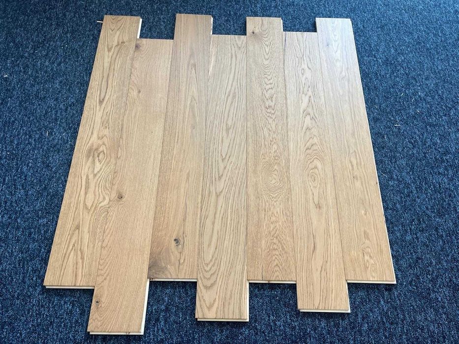 Deska dębowa 14x150x1100 klasa MIX Lakier [300 m2]