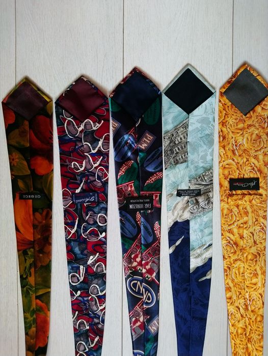 Краватка галстук з принтом