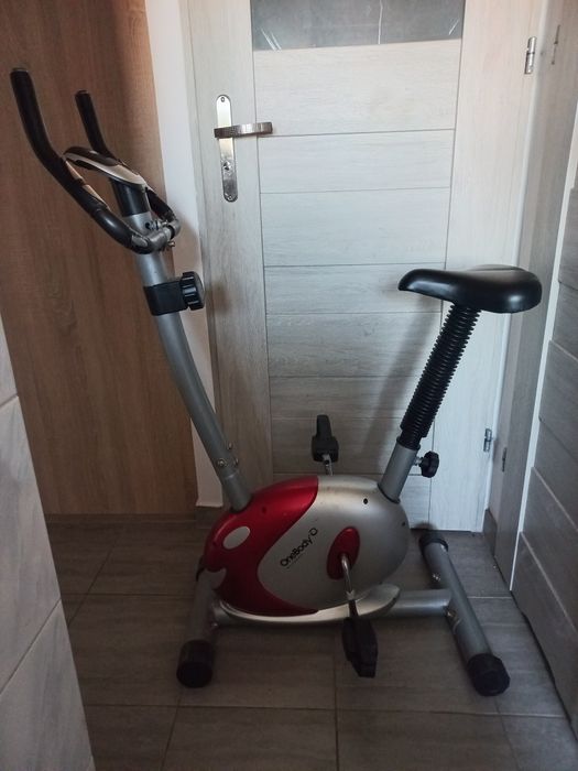 Rowerek treningowy stacjonarny regulowane siodełko tryby i pedały