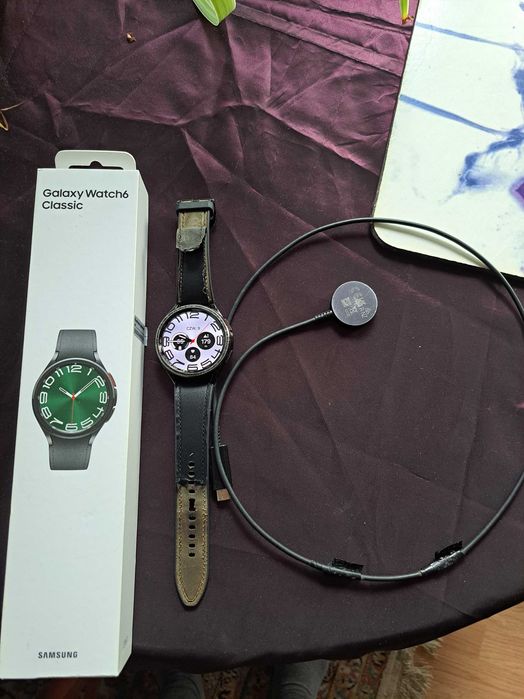 Samsung Galaxy Watch6 Classic 47 mm Bluetooth | pudełko + faktura