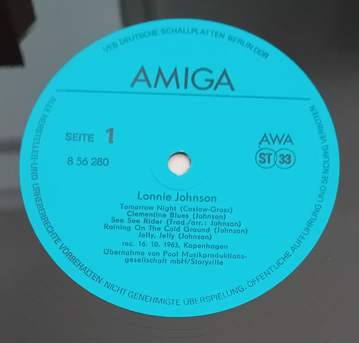 LP Lonnie Johnson, blues collection