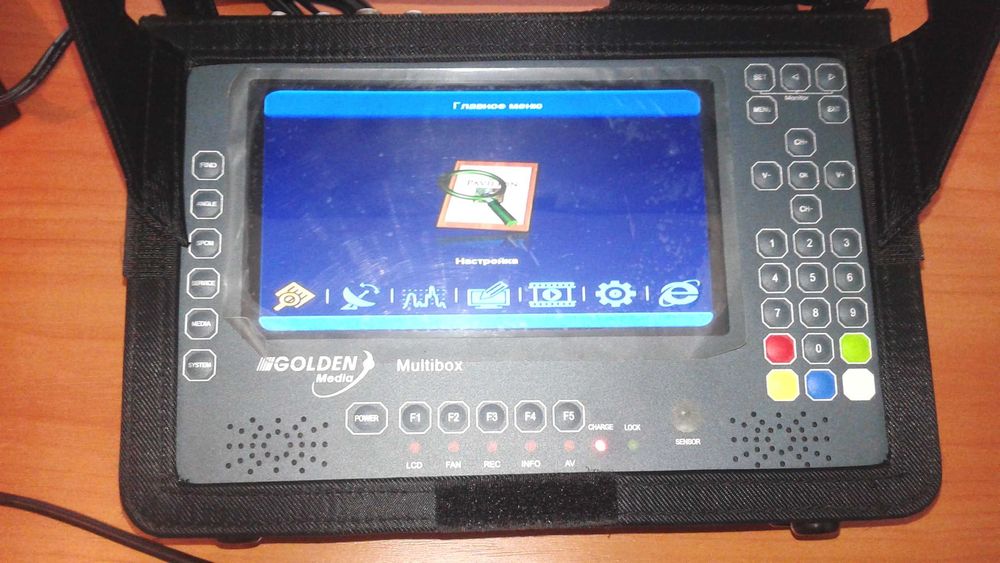 SatFinder (Satellite Finder) Golden Media Multibox 2 (Amiko X-Finder+)