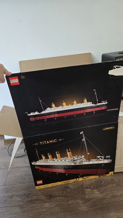 Lego TITANIC  oryginalny 10294 raz ułożony