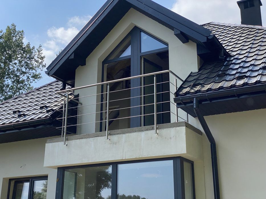 Balustrada spawana nierdzewna