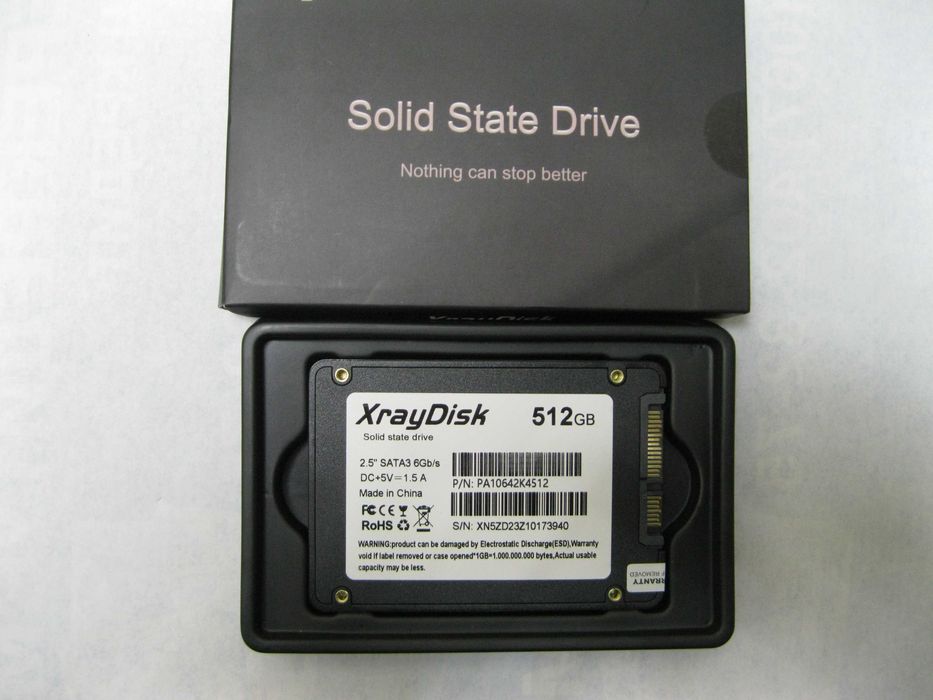 SSD диск 512 gb.