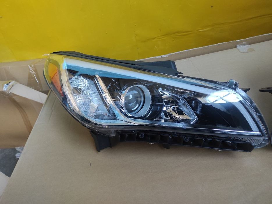 Hyundai Sonata 2014 2015 2016 2017 фары фара Соната запчасти