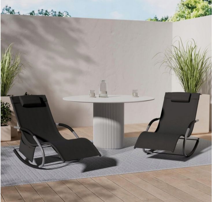 Leżak bujany/ leżanka ogrodowa Kesser