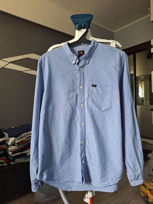 Чоловіча блакитна сорочка Lee