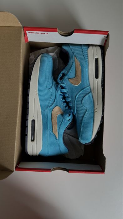 Nike Air Max 1 Premium Baltic Blue US7 EU40 wkładka 25 cm.