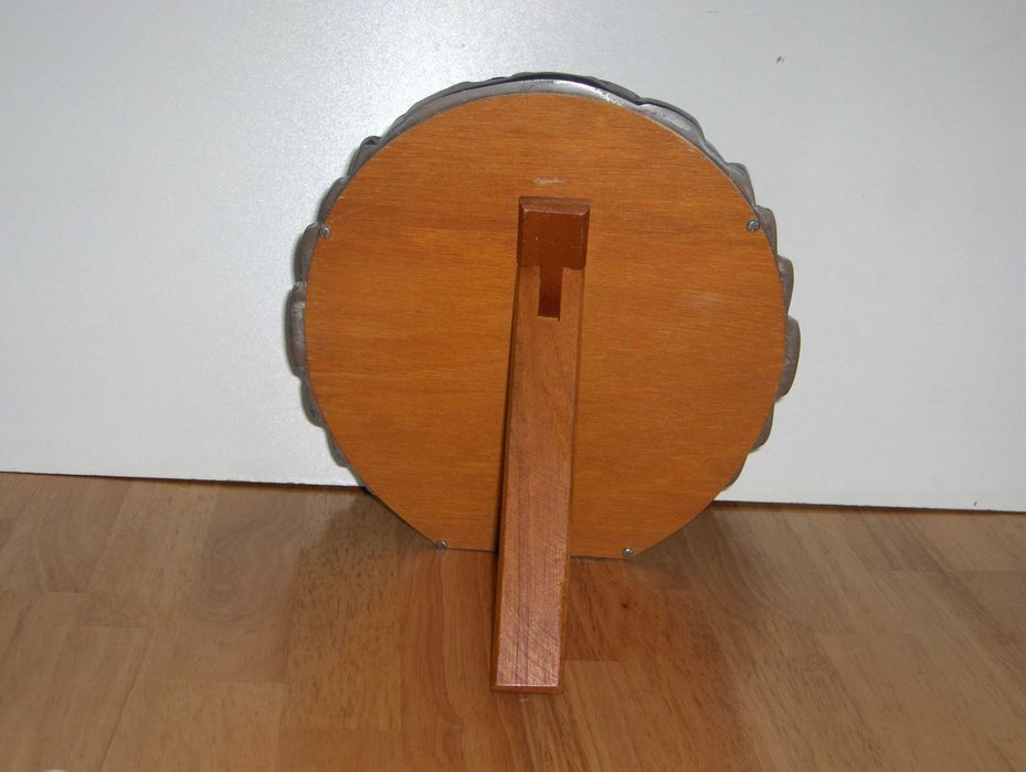 Lustro lusterko stołowe biurkowe na toaletkę do makijażu z lampką