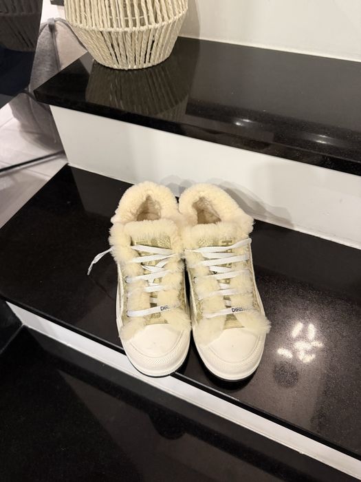 Trampki 37 z futerkiem dior