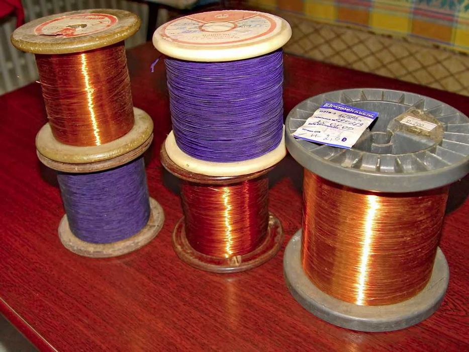 Обмоточный провод эмальпровод и микропровод ПЭШО, ПЭЛШО, ПЭВТЛ: 350 грн ...