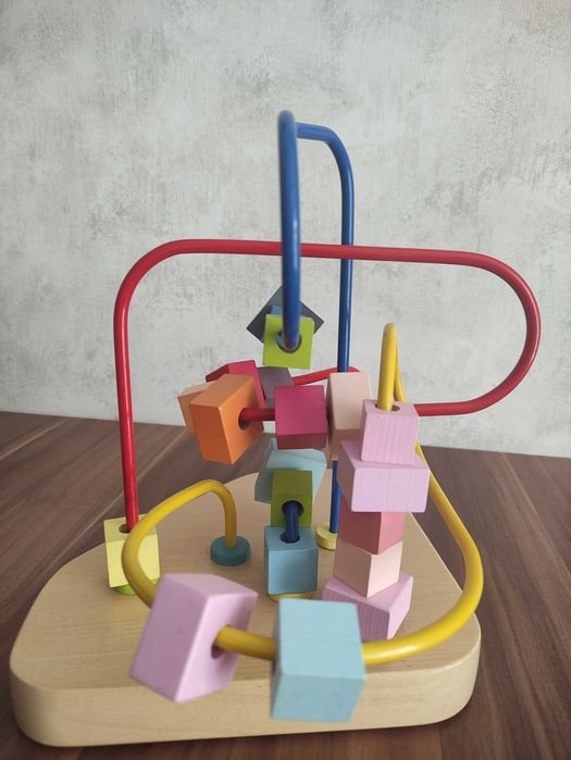 Сортер  Start House, Дерев'яний лабіринт Cubika, комірець KinderenOK