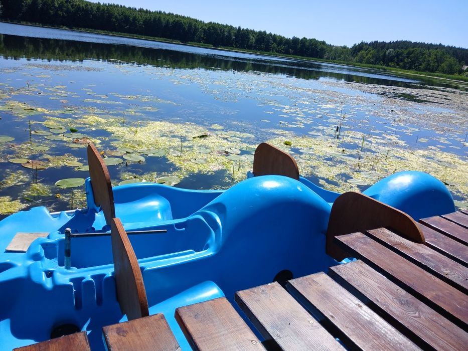Wynajmę domek letniskowy, pomost, rowerek wodny