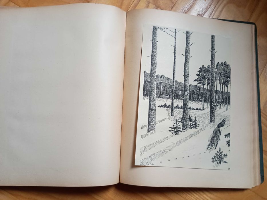 Książka Rok Myśliwego 1922 r. RARYTAS!