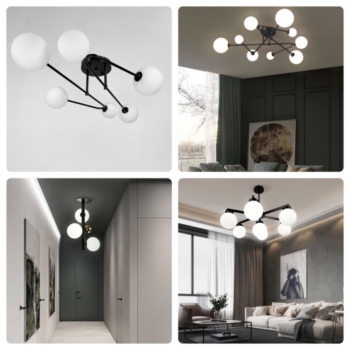 Люстри,люстра чорного кольору